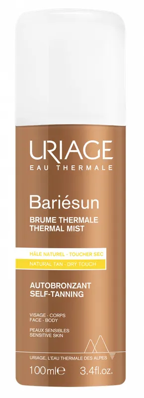 Produktas URIAGE Bariesun Brume Thermale Autobronzante savaiminio įdegio priemonė, 100 ml Paveikslėlis