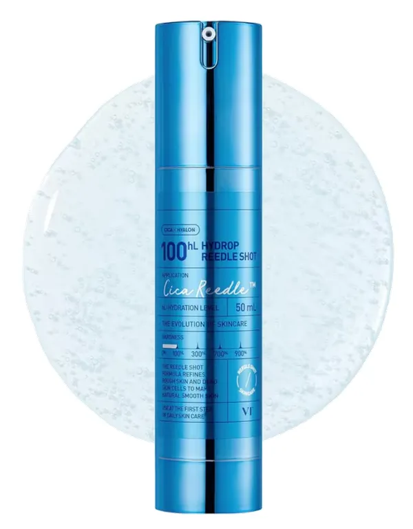 Produktas VT COSMETICS Hydrop Reedle Shot 100hL, intensyviai drėkinantis serumas, 50 ml Paveikslėlis