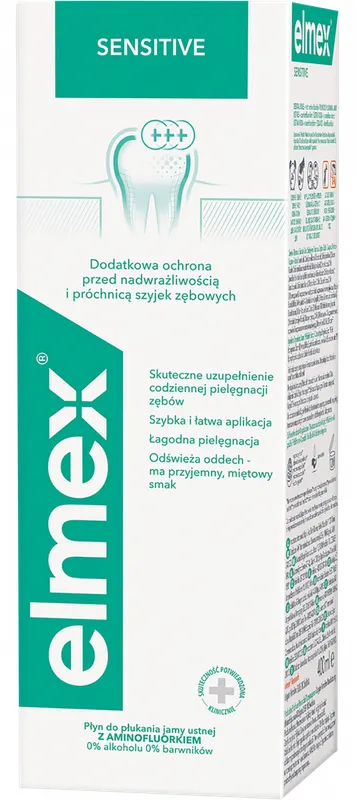 Produktas ELMEX Sensitive burnos skalavimo skystis, 400 ml Paveikslėlis
