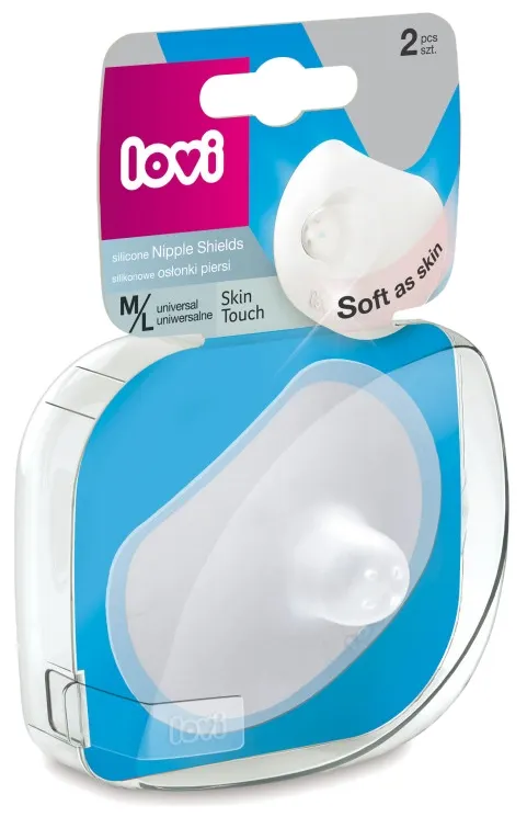 Produktas LOVI Skin Touch M/L silikoninė spenelių apsauga, 2 vnt. Paveikslėlis