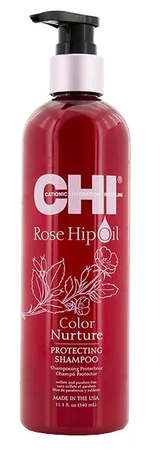 Produktas CHI Rose Hip Oil  šampūnas, 340 ml Paveikslėlis