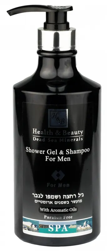 Produktas HEALTH&BEAUTY Dead Sea Minerals With Aromatic Oils šampūnas/dušo kremas, 780 ml Paveikslėlis