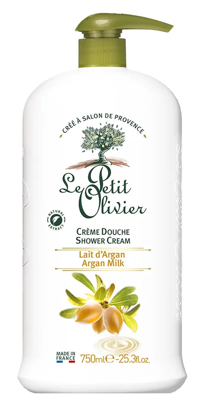 Produktas LE PETIT OLIVIER Argan Milk dušo kremas, 750 ml Paveikslėlis