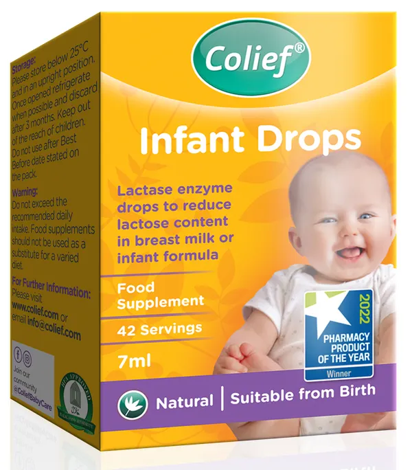 Produktas COLIEF Infant lašai, 7 ml Paveikslėlis