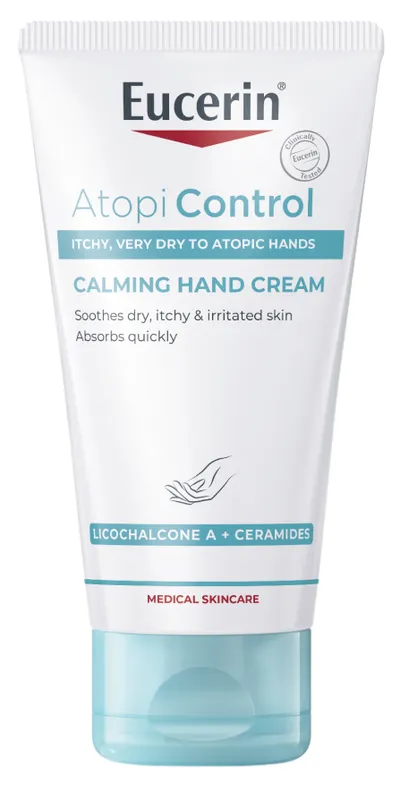 Produktas EUCERIN AtopiControl  rankų kremas, 75 ml Paveikslėlis