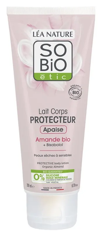 Produktas SO BIO ETIC su migdolų aliejumi kūno losjonas, 200 ml Paveikslėlis