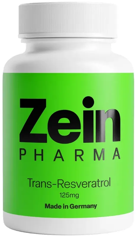 Produktas ZEINPHARMA Resveratrol kapsulės, 120 vnt. Paveikslėlis
