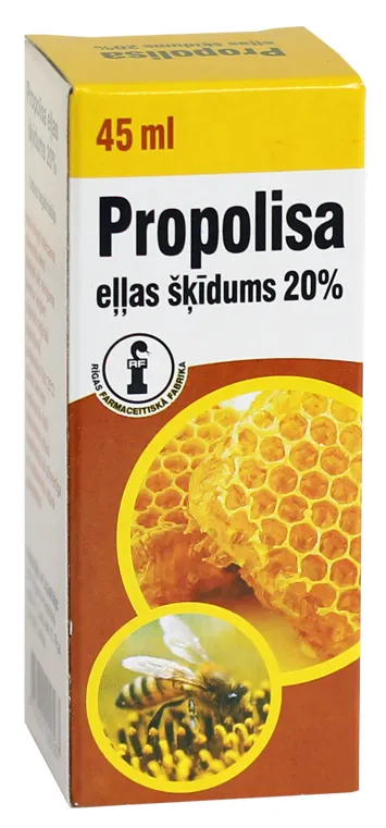 Produktas RFF propolio 20 %  aliejus, 45 ml Paveikslėlis