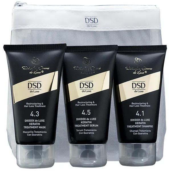 Produktas DSD De Luxe Keratin Treatment nuo plaukų slinkimo šampūnas, 50 ml Paveikslėlis