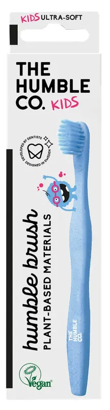 Produktas HUMBLE Ypač minkštas, mėlynas, vaikams (2–8 metai) dantų šepetėlis, 1 vnt. Paveikslėlis