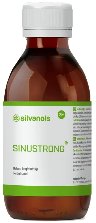 Produktas SINUSTRONG viršutiniams kvėpavimo takams balzamas, 150 ml Paveikslėlis
