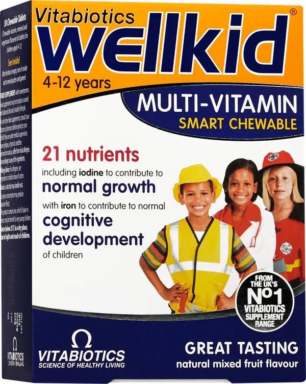 Produktas WELLKID Smart tabletės, 30 vnt. Paveikslėlis