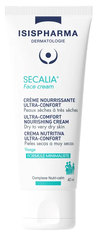 Produktas ISISPHARMA Secalia maitinantis sausai odai skirtas maitinamasis veido kremas sausai odai, 40 ml Paveikslėlis