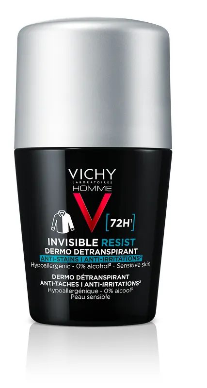 Produktas VICHY Homme 72 H antiperspirantas, 50 ml Paveikslėlis