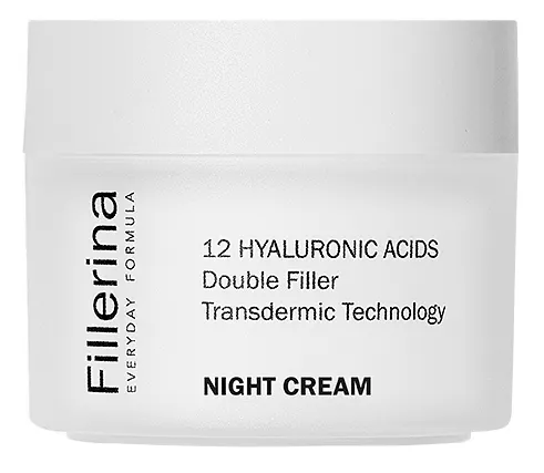 Produktas FILLERINA  Everyday naktinis su hialurono rūgštimis veido kremas, 50 ml Paveikslėlis