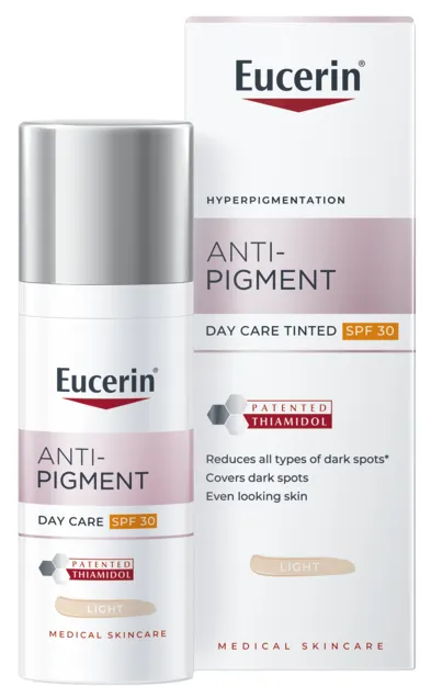 Produktas EUCERIN Anti-Pigment SPF 30 atspalvį suteikiantis dieninis veido kremas, 50 ml Paveikslėlis
