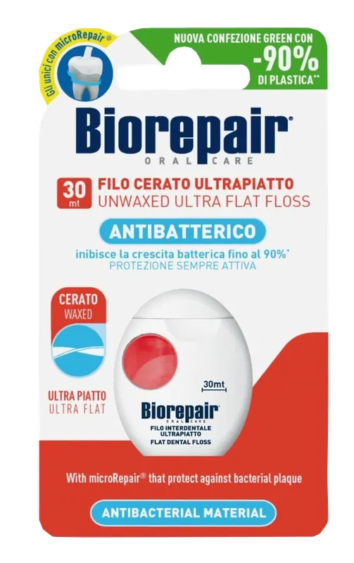 Produktas BIOREPAIR Ultra-Flat 30m dantų siūlas, 1 vnt. Paveikslėlis