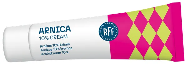 Produktas RFF Arnica 10% kremas, 30 g Paveikslėlis