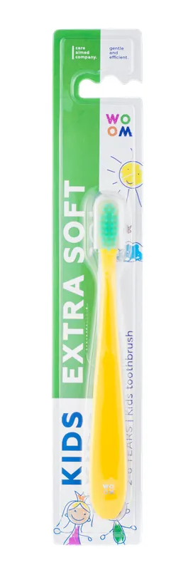 Produktas WOOM Kids Extra Soft dantų šepetėlis, 1 vnt. Paveikslėlis