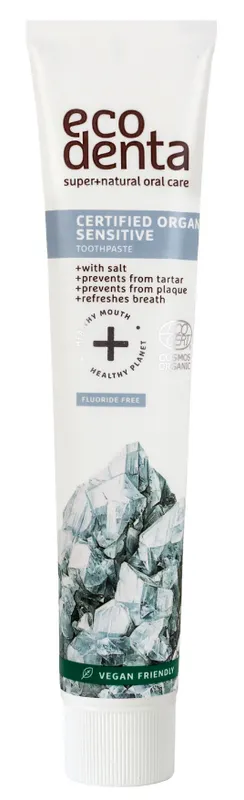 Produktas ECODENTA su druska dantų pasta, 75 ml Paveikslėlis