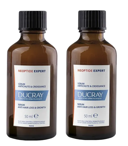 Produktas DUCRAY Neoptide Expert Anti-hair loss and growth (2x50 ml) plaukų serumas, 100 ml Paveikslėlis