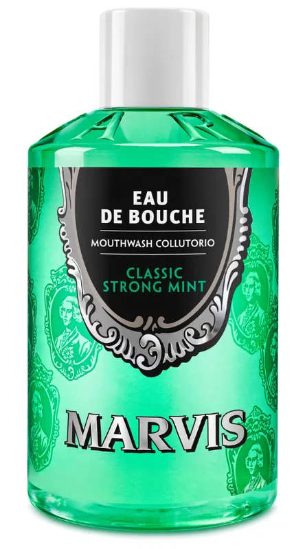 Produktas MARVIS Strong Mint burnos skalavimo skystis, 400 ml Paveikslėlis