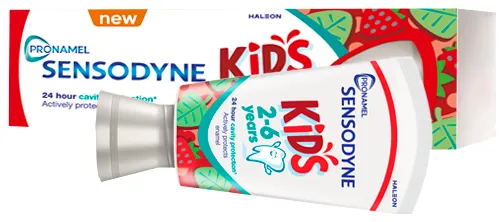 Produktas SENSODYNE Pronamel Kids (2-6 m.) dantų pasta, 50 ml Paveikslėlis