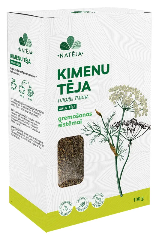 NATĒJA kmynų biri arbata, 100 g