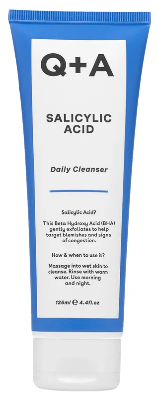 Produktas Q+A Salicylic Acid su salicilo rūgštimi, prausiklis, 125 ml Paveikslėlis