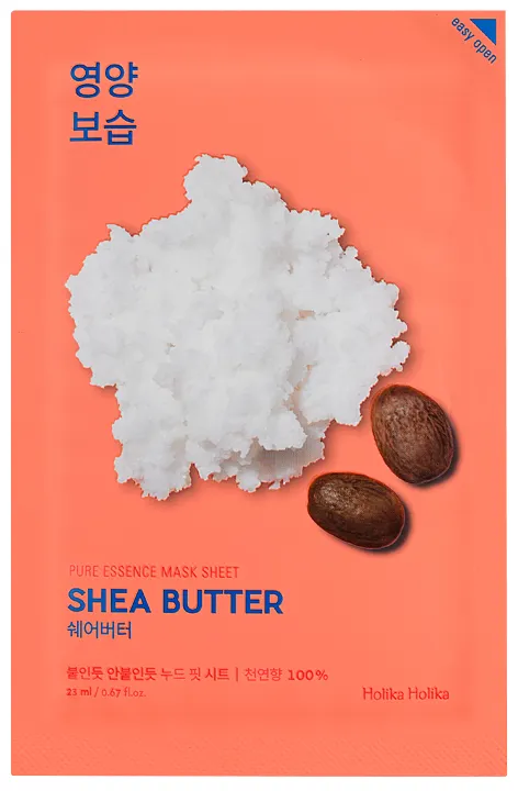 Produktas HOLIKA HOLIKA Pure Essence Shea Butter veido kaukė, 23 ml Paveikslėlis