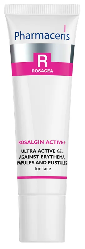Produktas PHARMACERIS R Rosalgin Active+ facial gelis, 30 ml Paveikslėlis