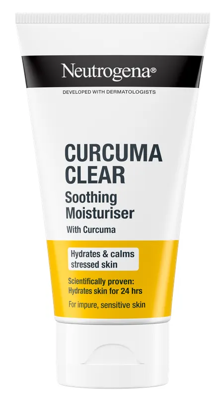 Produktas NEUTROGENA Curcuma Clear, jautriai odai drėkiklis, 75 ml Paveikslėlis