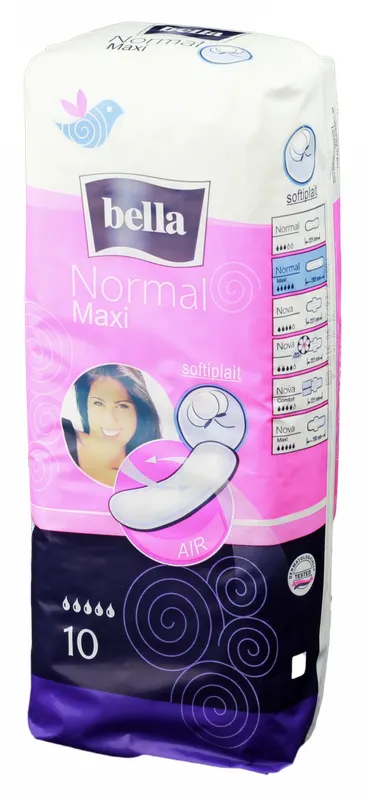 Produktas BELLA Normal Maxi Global higieniniai paketai, 10 vnt. Paveikslėlis