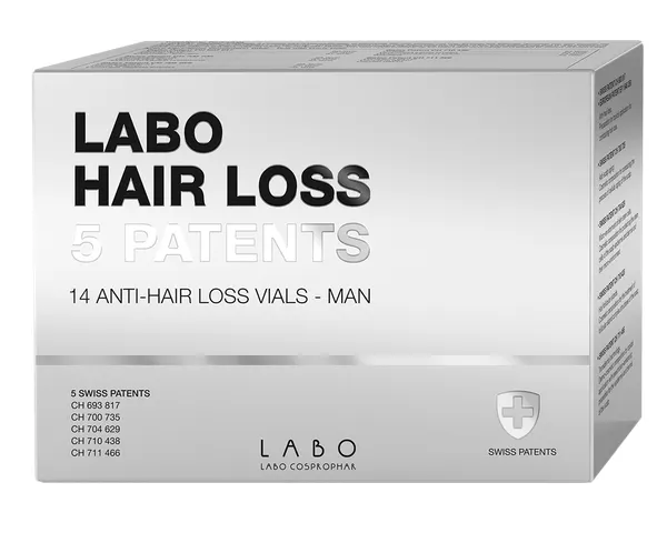 Produktas LABO Man Hair Loss 5 Patents ampulės, 14 vnt. Paveikslėlis