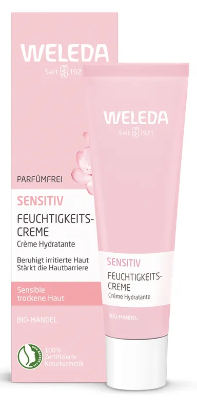 Produktas WELEDA Sensitiv Bio-Mandel Moisturizing veido kremas, 30 ml Paveikslėlis