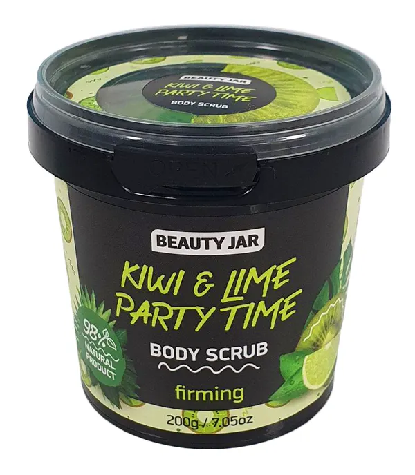 Produktas BEAUTY JAR Kiwi&Lime Party Time šveitiklis, 200 g Paveikslėlis