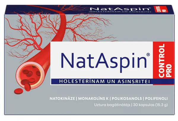 Produktas NATASPIN   Control Pro kapsulės, 30 vnt. Paveikslėlis