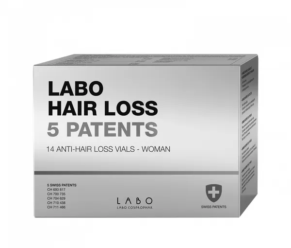 Produktas LABO Woman Hair Loss 5 Patents ampulės, 14 vnt. Paveikslėlis