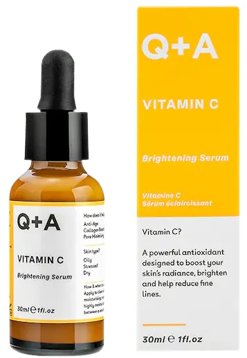 Produktas Q+A Vitamin C skaistinantis serumas, 30 ml Paveikslėlis