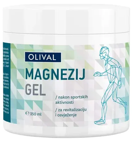 Produktas OLIVAL Magnio gelis, 250 ml Paveikslėlis