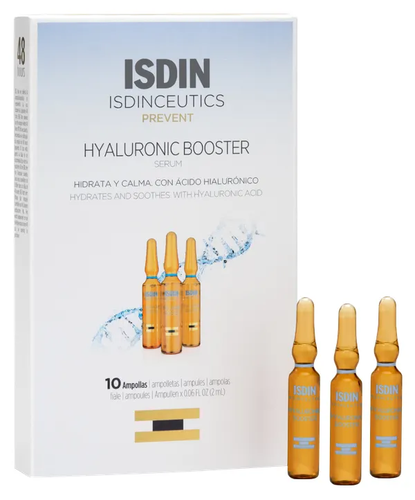 Produktas ISDIN Isdinceutics Hyaluronic Booster ampulės, 10 vnt. Paveikslėlis