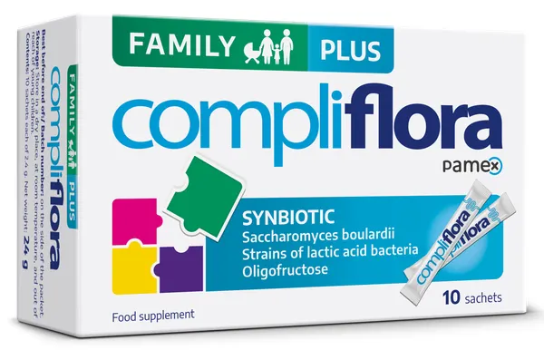 Produktas COMPLIFLORA    Family paketėliai, 10 vnt. Paveikslėlis