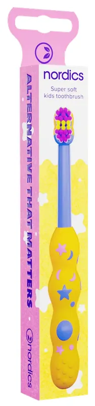 Produktas NORDICS Kūdikiams dantų šepetėlis, 1 vnt. Paveikslėlis