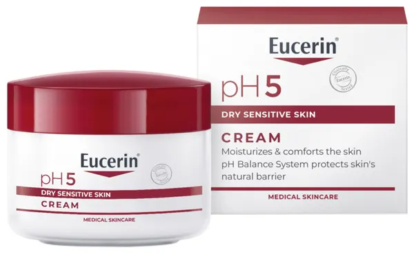 Produktas EUCERIN pH5 jautriai odai kremas, 75 ml Paveikslėlis